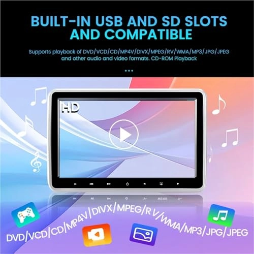 Headrest Monitor Display - 10.1-inch