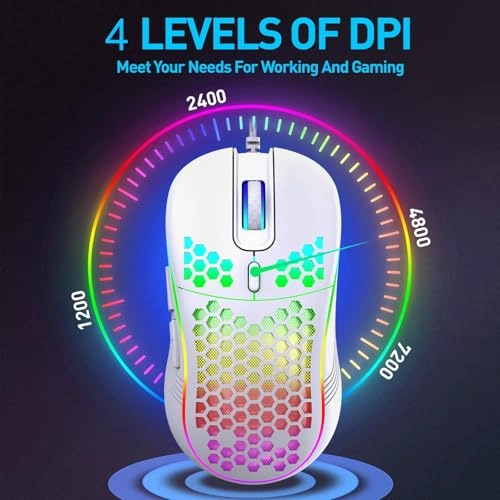 RGB Mechanical Game Mouse - USB