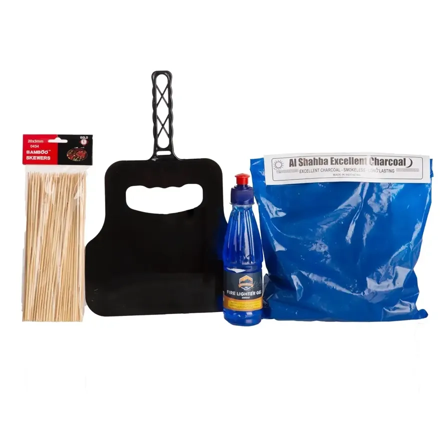 Portable BBQ Grill Set