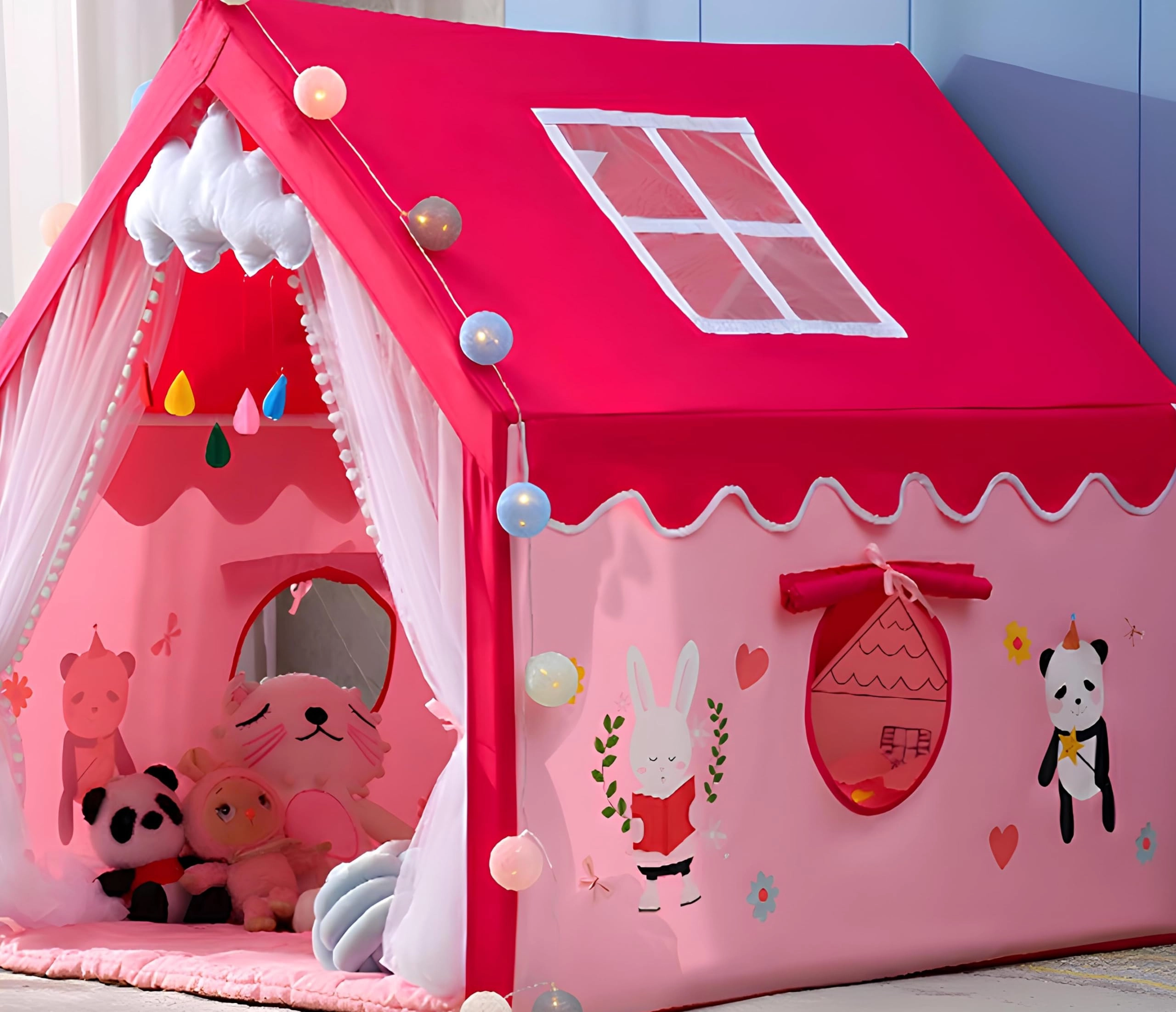 Play Tent - Medium Plan Yellow