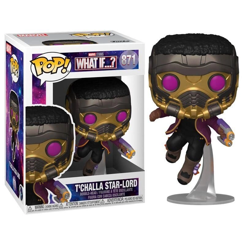 FUNKO Tchalla StarLord - Marvel What If