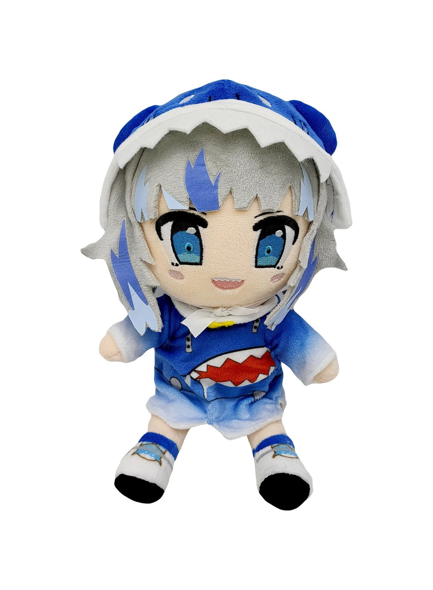 Generic dino gura plush - 22cm blue