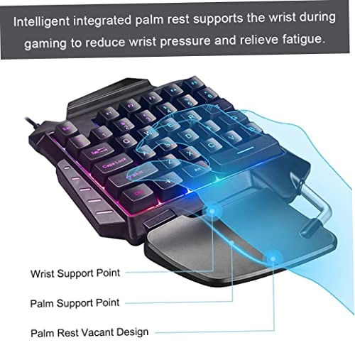 One Handed Gaming Keyboard - Wired