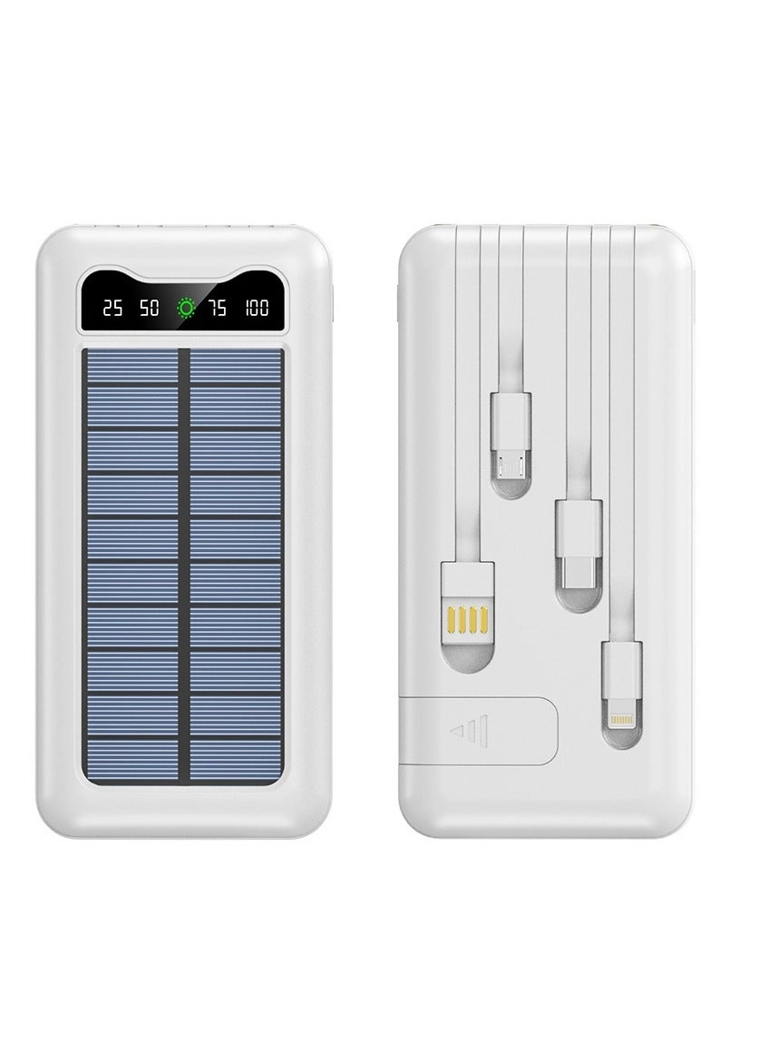 Multi-function solar power bank - 10000 Watt-hour
