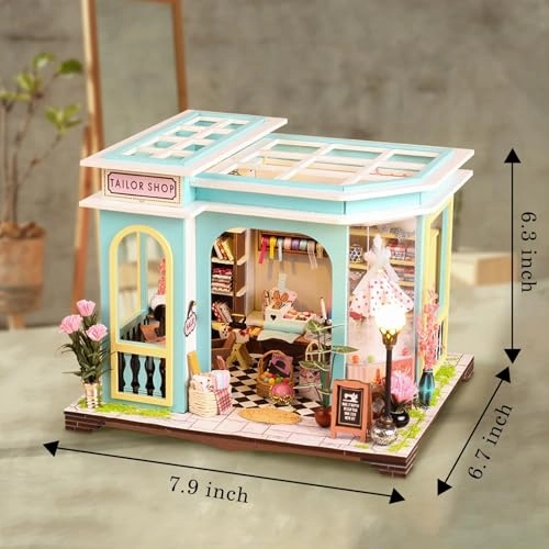 DIY Miniature Dollhouse Kit - 1:24