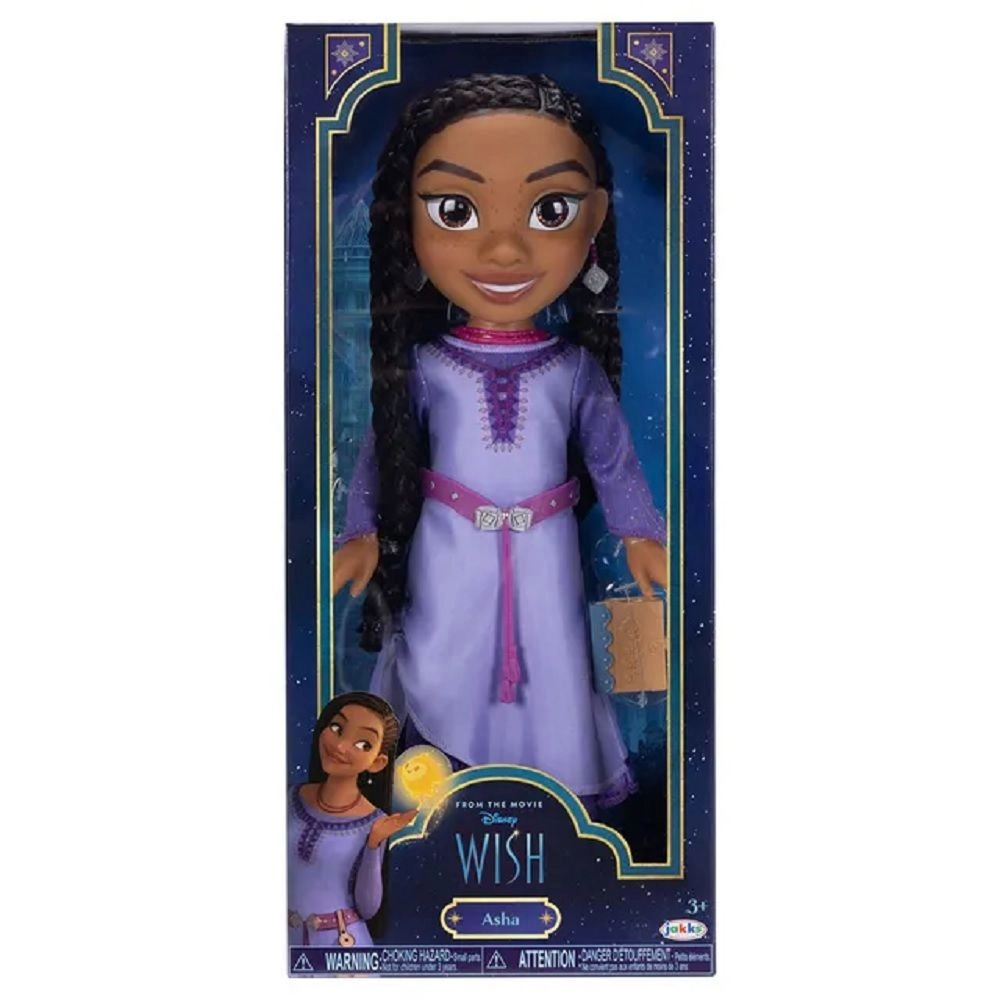 Asha Core Doll - 15-Inch Purple Ages 3+