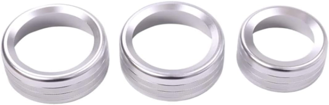 Yurefax Control Knob Cover Ring Set - Alfa Romeo Stelvio and Giulia 2017-2020