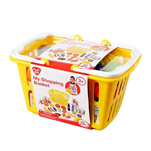 Play and Dream Mandje Met Boodschappen - 32 pcs