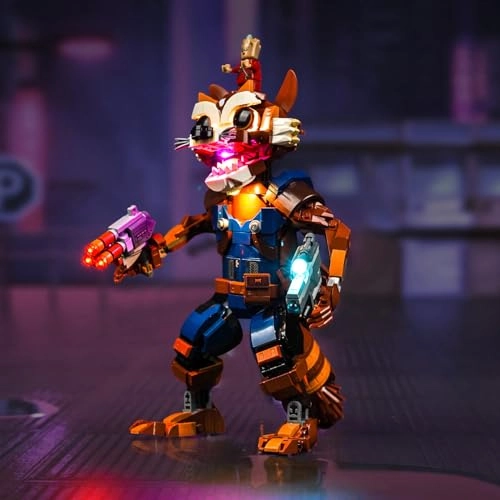 LED Light Set for LEGO Rocket & Baby Groot 76282 - Copper 1