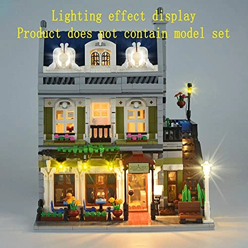 LED Light Kit - Plastic 4.5-5V for LEGO Creator Expert Parisian Restaurant 10243