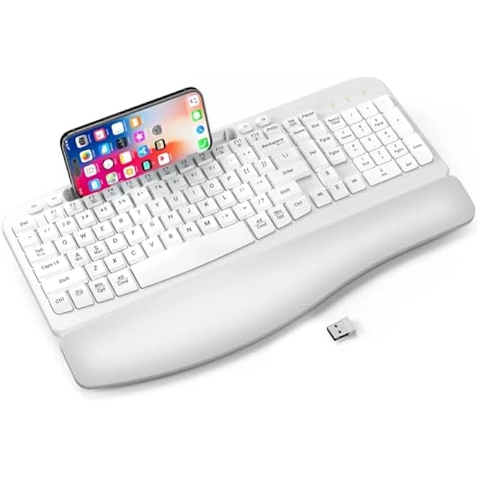 ERGONOMIC WIRELESS KEYBOARD - Wireless