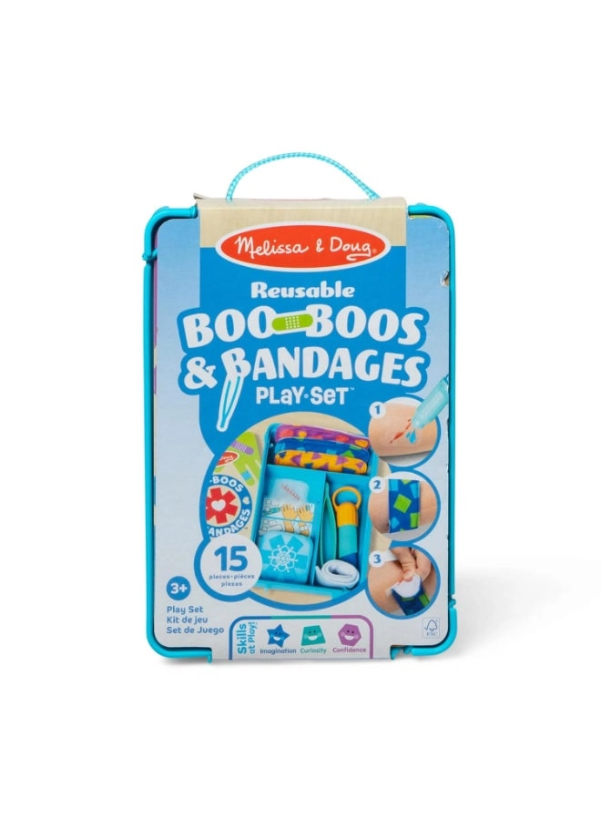 Melissa & Doug Boo Boos & Bandages Reusable Playset