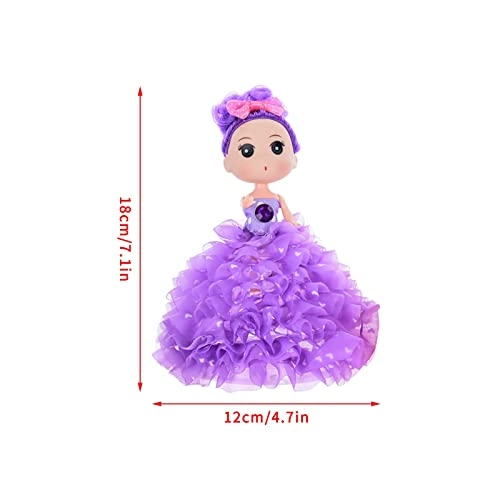 Cute Luminous Doll LED Night Light - Battery Powered Multicolor