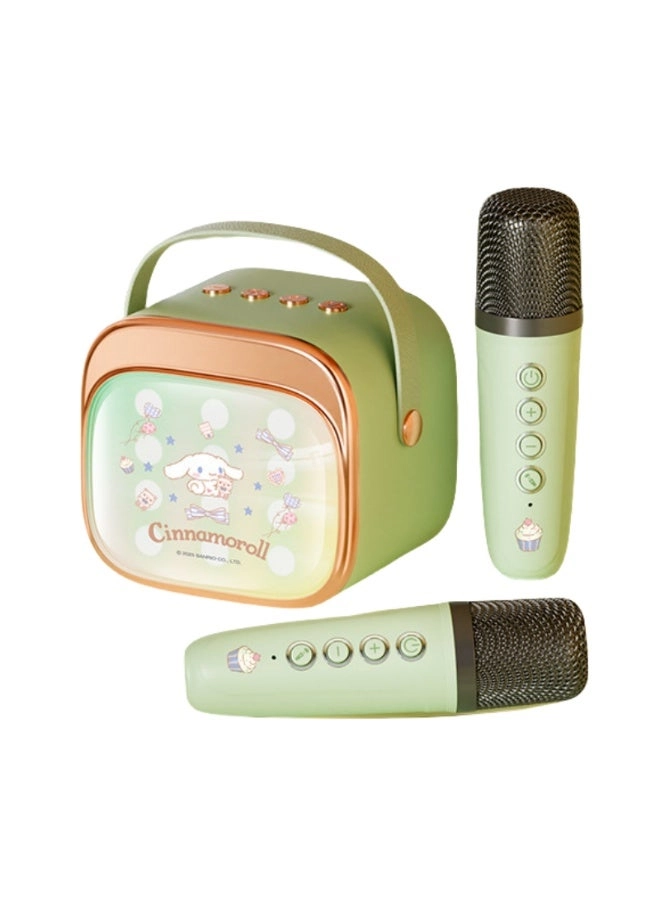 LED Bluetooth Karaoke Speaker - Dual Microphones