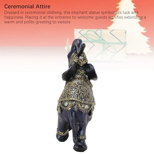 Elephant Figurine - Resin