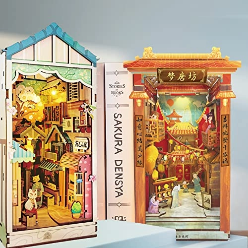 Book Nook - 3D Wooden Sensor Light