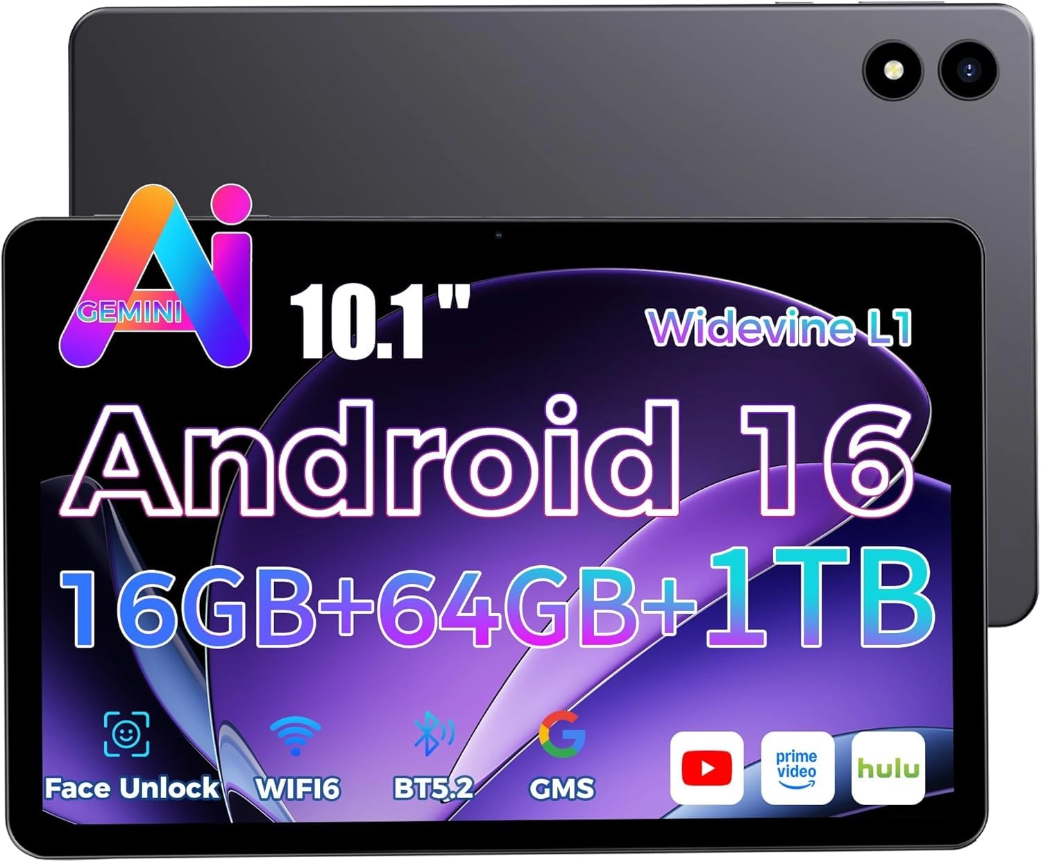 RebotAI D101 Tablet 10.1" Wi-Fi 4GB RAM 64GB