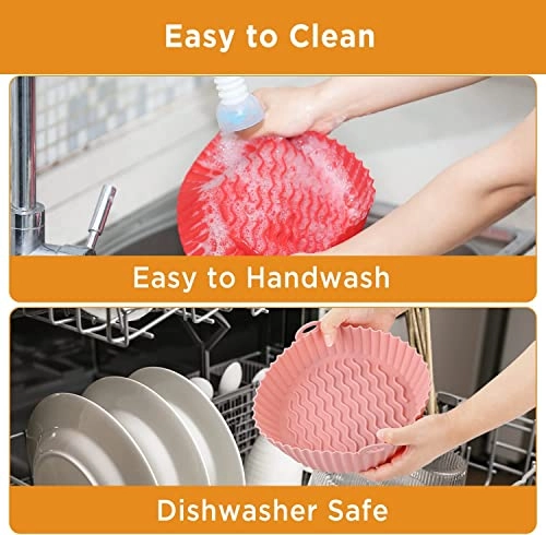Air Fryer Silicone Liner - 2-Pack