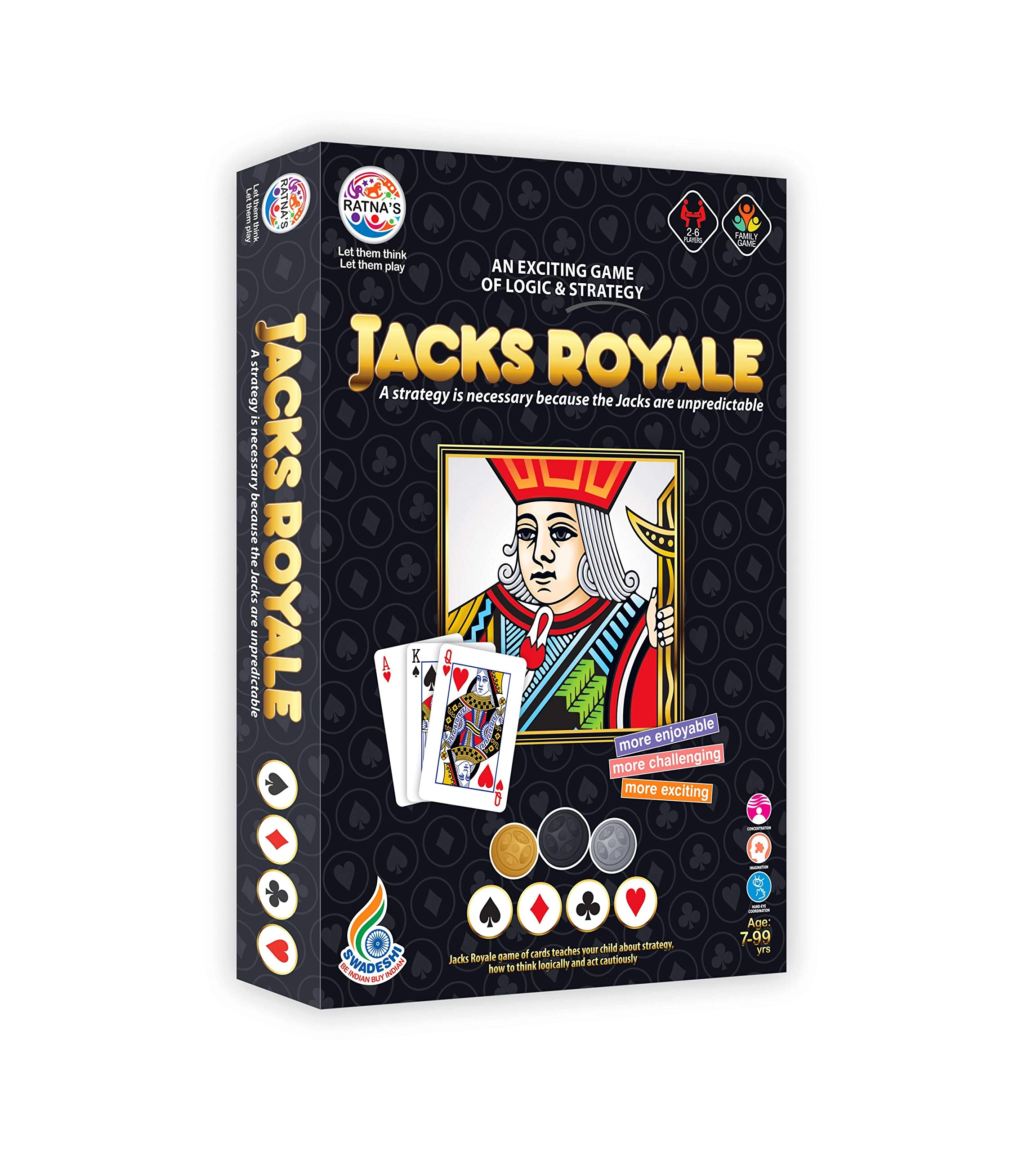 RATNA'S Jacks Royale - Sequence Game