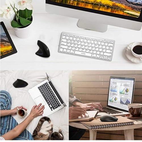 Left Handed Vertical Ergonomic Mouse - USB