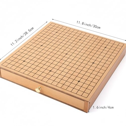 Go Game Set - 361 Stones Wood Veneer