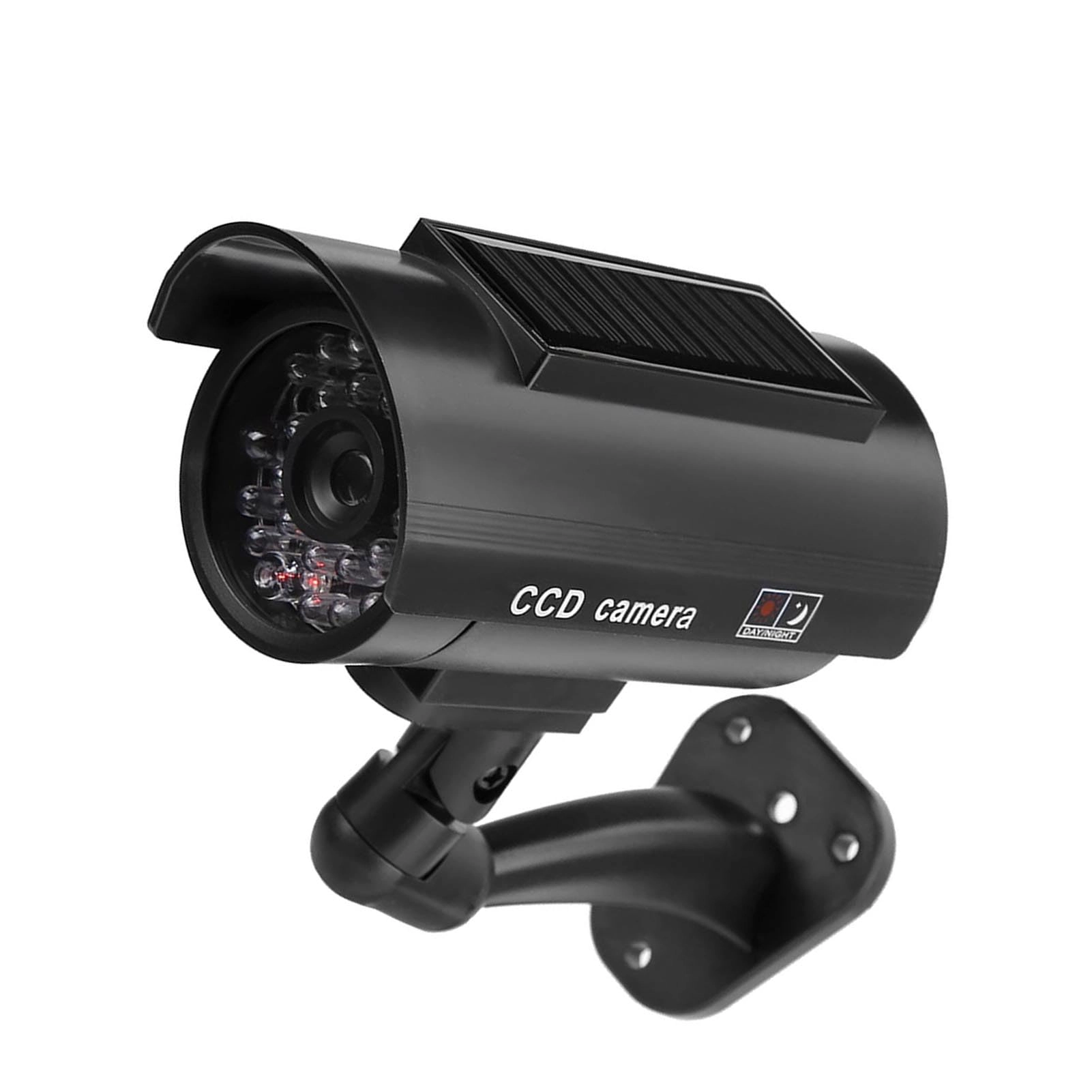 Solar Powered Dummy Camera - Red LED light Adjustable angle