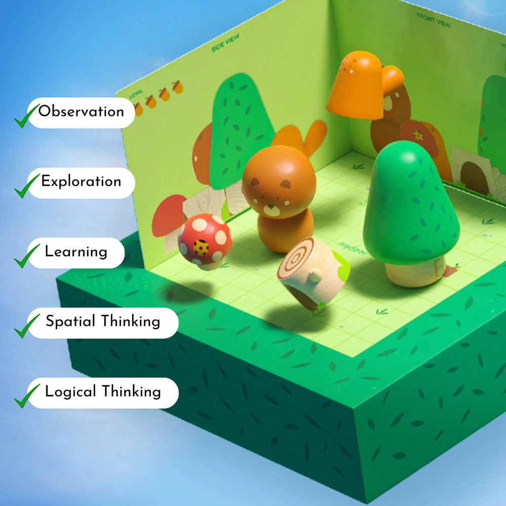 Space forest 3D Board game - 3 +