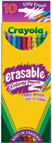 Crayola Erasable Pencils - 10