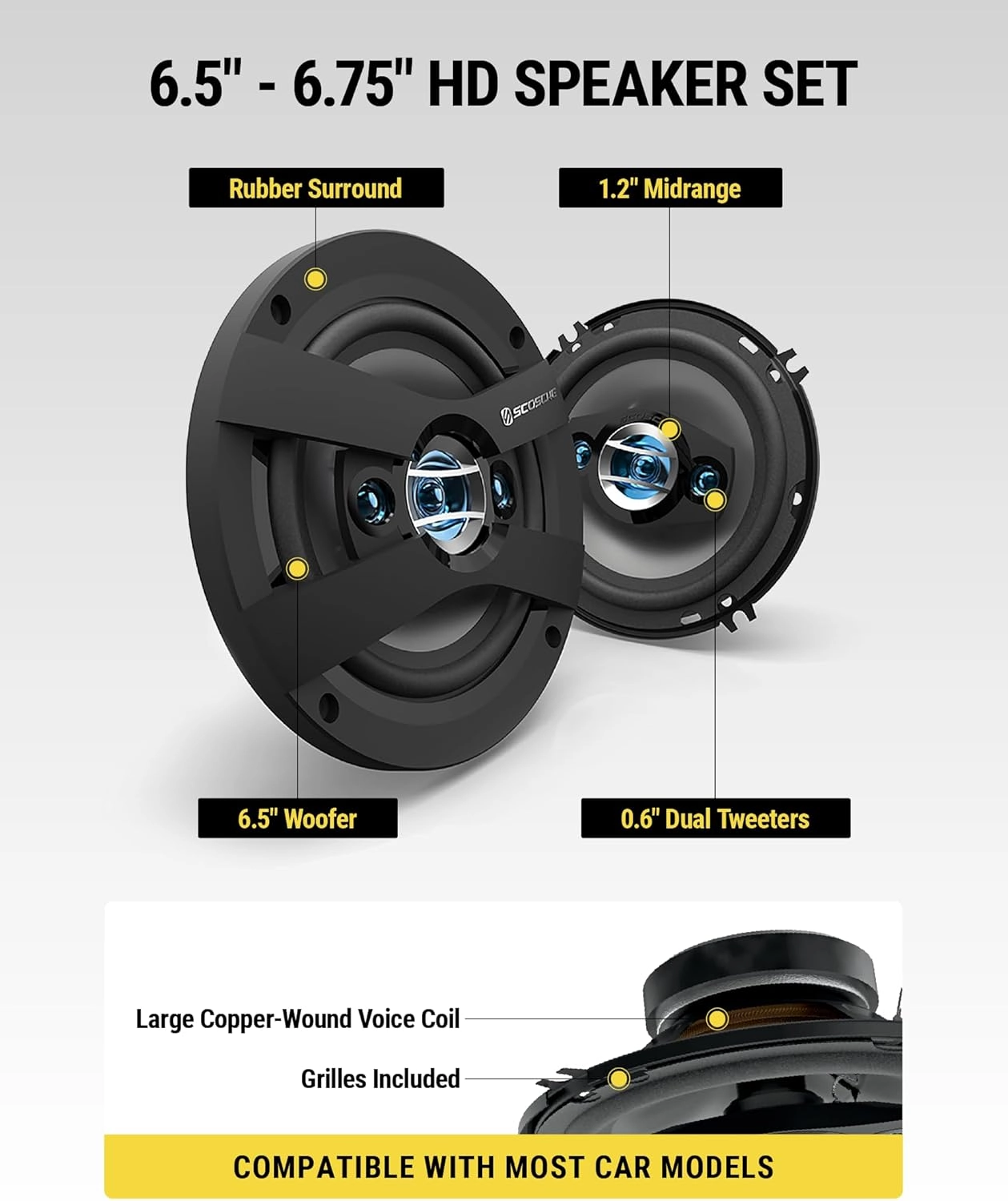 HD6504 - 6.5-inch 4-way