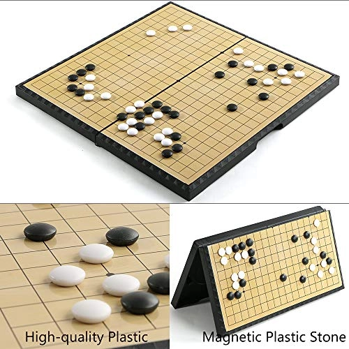 Go Game Set - 15 Inch Magnetic Folding