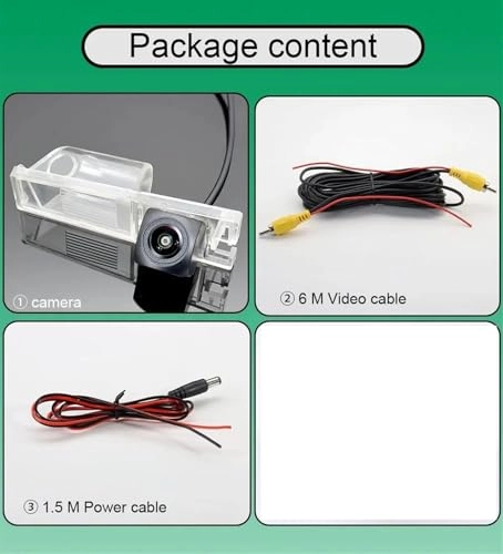 Rear View Camera - Night vision Wire AHD 720P