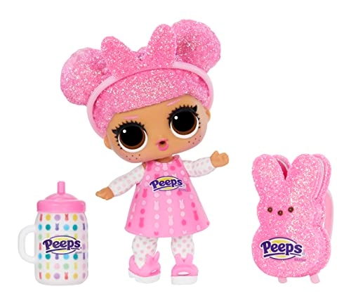 Cute Bunny Collectible Doll - Loves Mini Sweets Peeps 7 Surprises Ages 4+