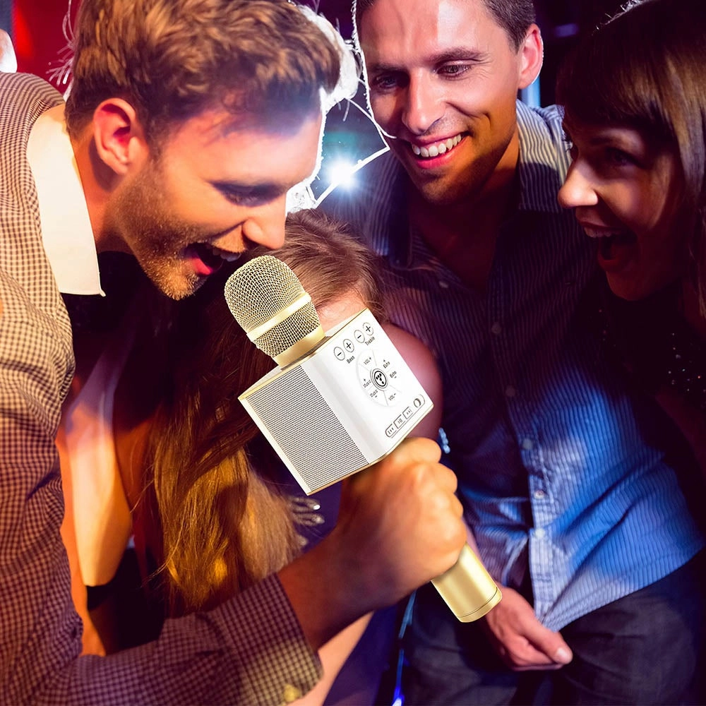 V7784G_P Wireless Microphone 2-In-1 Karaoke