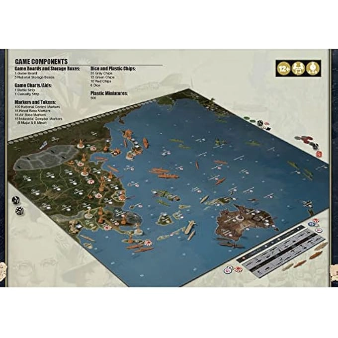Axis & Allies: 1940 Pacific (2nd Ed.)