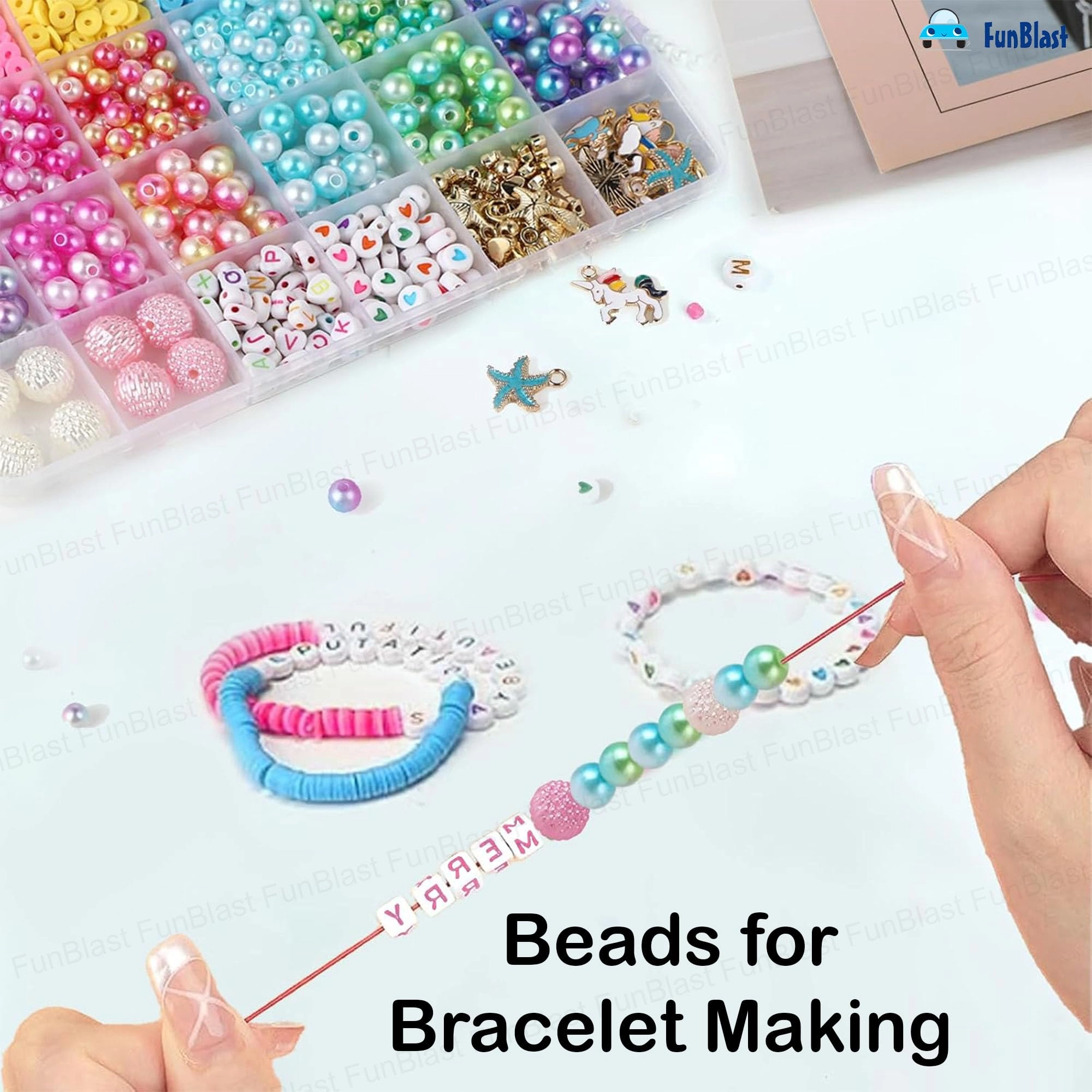 Jewelry Making & Beadwork - Beads Kit Multicolor