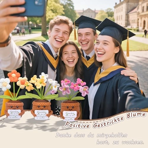 Pocket Hug Positive Flower - 5 x 4 x 1.7 cm