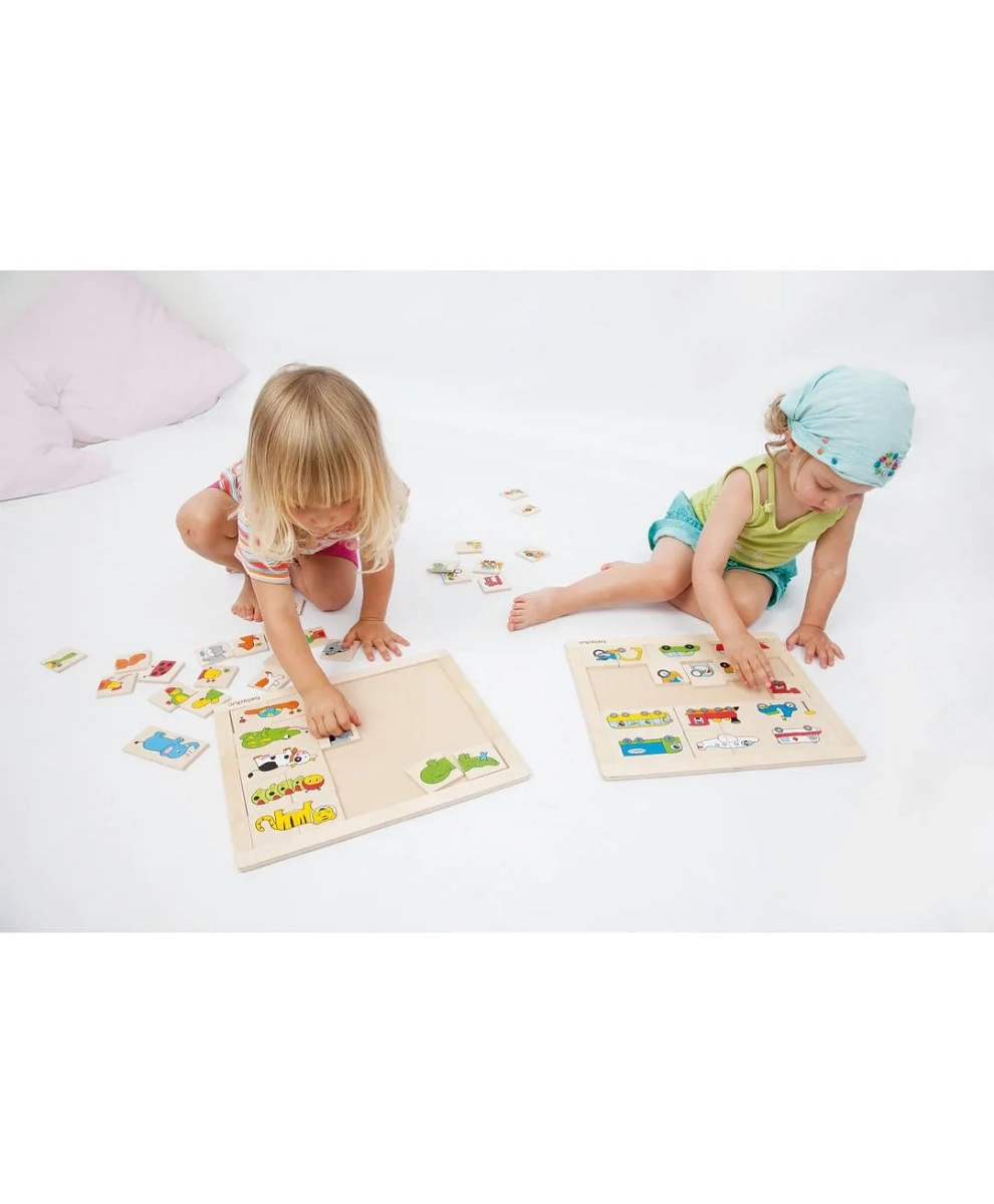 Match And Mix Transport Puzzle - 2+ 30 pieces