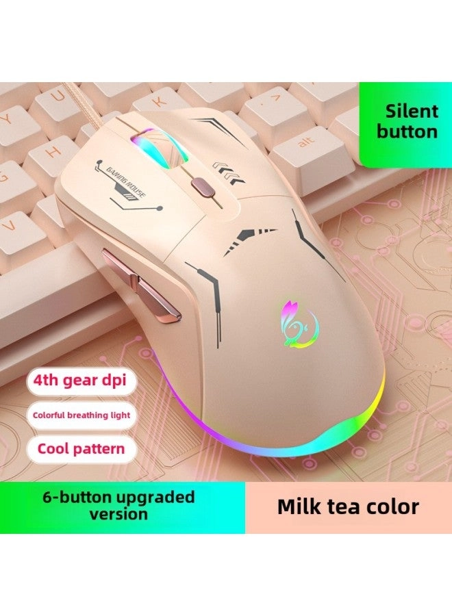 Silent USB Mouse - Wired