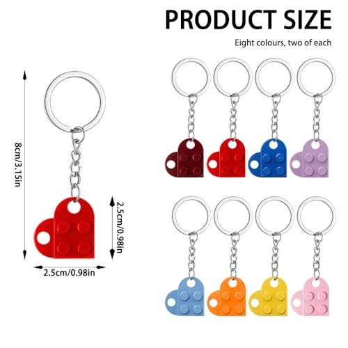 Brick Keychain Set