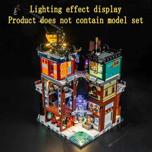 LED Light Kit for LEGO NINJAGO City Workshops 71837