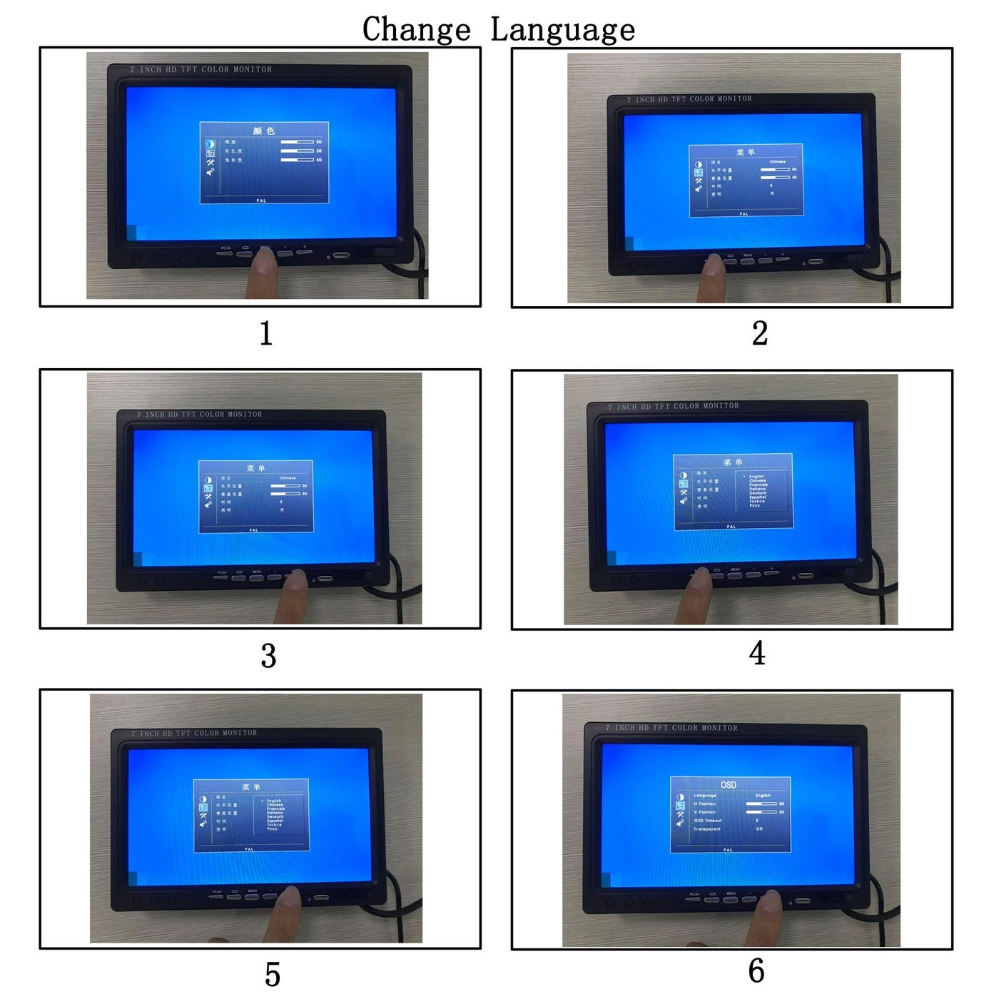 YS-701-HDMI - 7 Inches 1024x600