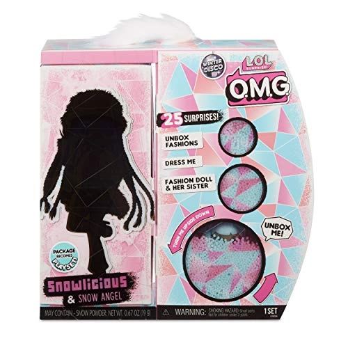 Snowlicious Fashion Doll - Plastic Multi-Colour + Snow Angel Fashion Doll