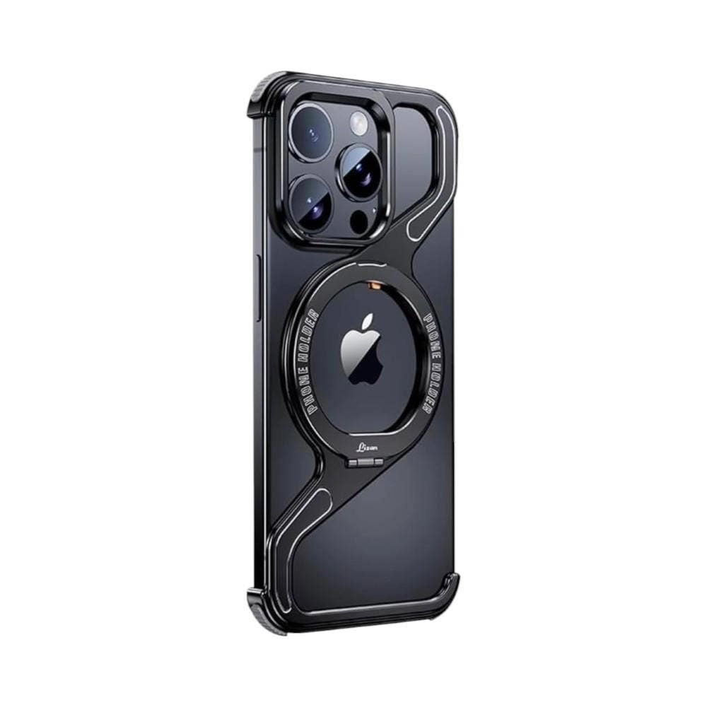 Mobogenie FORCE MZ Z Shape Metal Bezel Drop Protection Case with MagSafe for iPhone 15 Pro Max