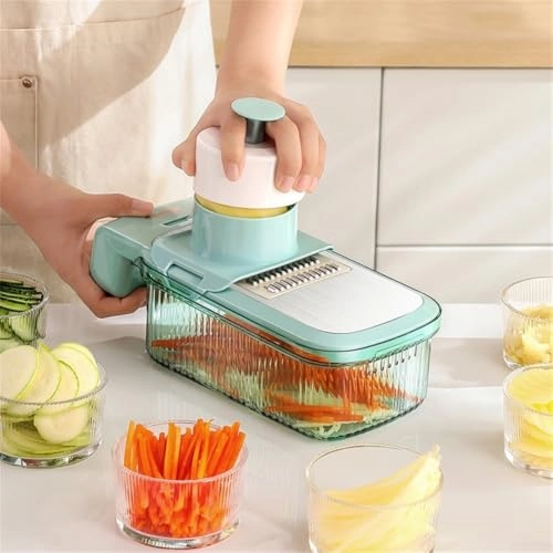 Multi Use Vegetable Chopper - Five Interchangeable Blades