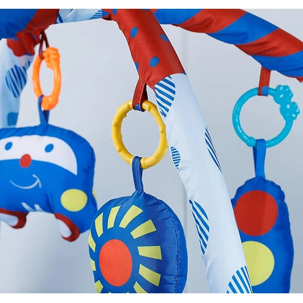 Baby Round Comfy Play Mat Activity Gym - car and airplane 0 months