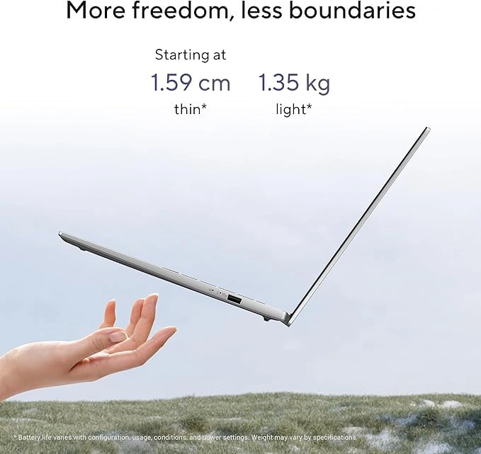 Vivobook S S3407QA-KP014W - 14'' Snapdragon X 16GB DDR5 1TB SSD