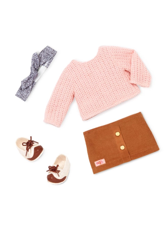 Coco Deluxe Chocolate Fashion Doll Playset - 18-inch Multicolor Ages 3+