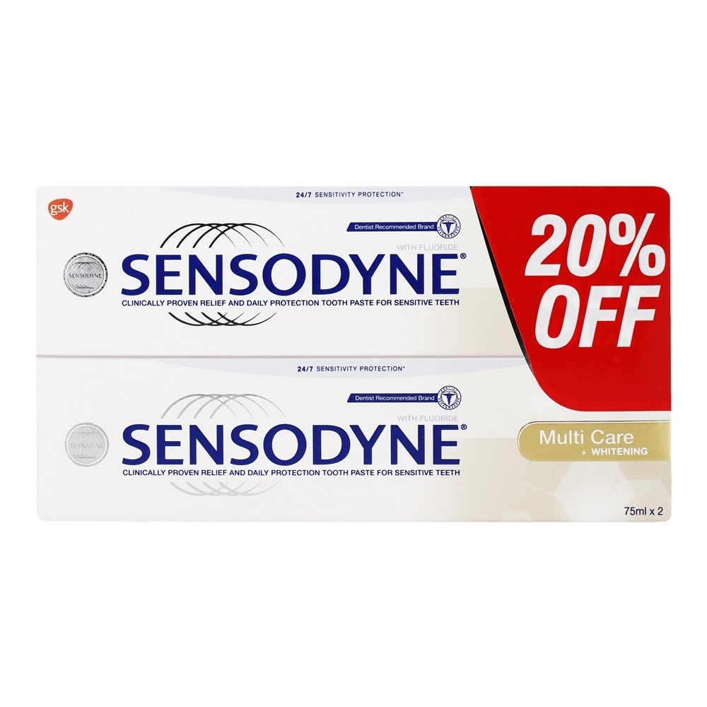 Sensitivity Protection Fluoride Toothpaste 2 x 75ml