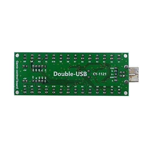 Arcade 2 Player Game Controller Stick - USB PC MAME Raspberry Pi