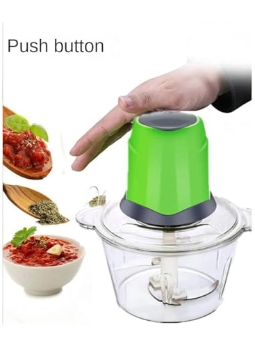 Multifunctional Electric Meat Grinder Chopper - 2 Liters